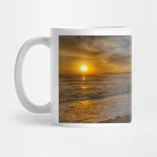 Stonehaven, North Sea sun Mug